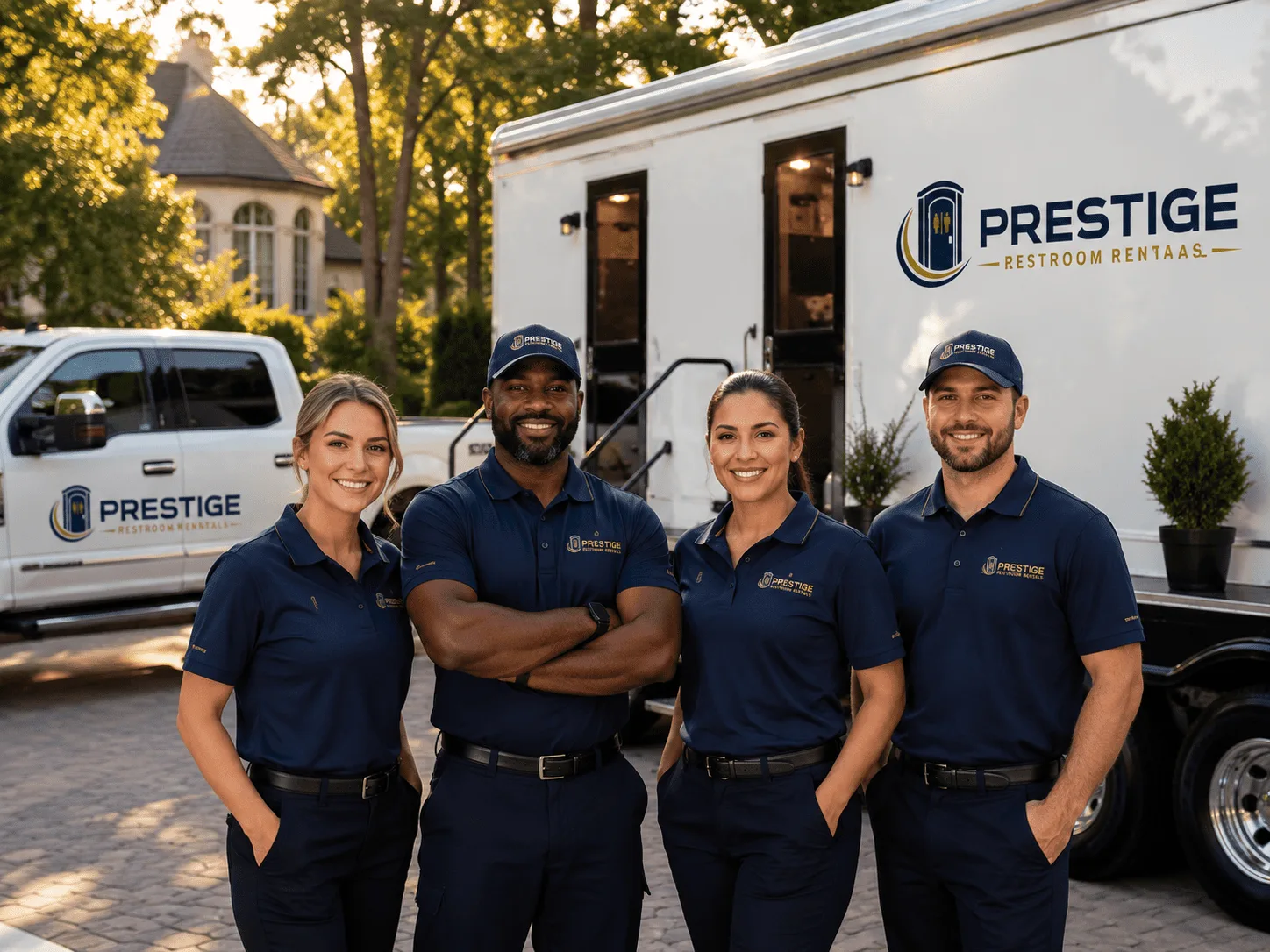 Trusted Luxury Portable Restrooms company in Vaughan, MS